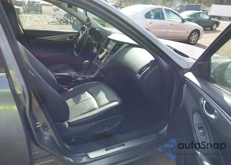 2015 Infiniti Q50 from USA, damaged, VIN JN1BV7AR1FM407698